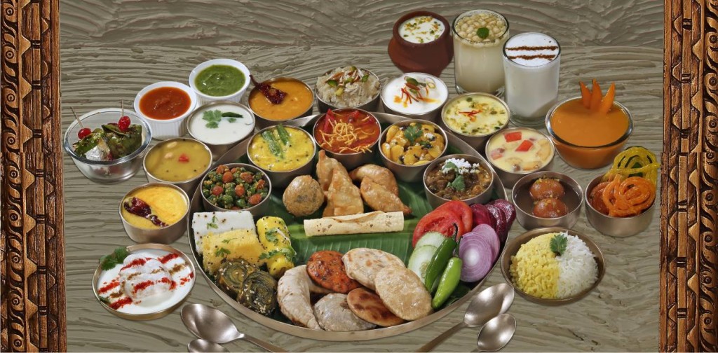 Gujarati thali in Vadodara