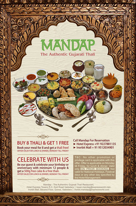 Authentic Gujarati Thali Restaurant Vadodara Mandap